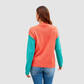 Wholesale Women’s Contrast Pocket Open-Front Knit Cardigan