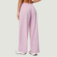 Wholesale Women's UPF50+ Sun Protection Colorblock Wide-Leg Pants – Lightweight Breathable Outdoor Running Sportswear