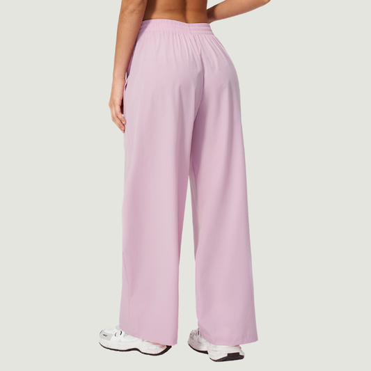 Wholesale Women's UPF50+ Sun Protection Colorblock Wide-Leg Pants – Lightweight Breathable Outdoor Running Sportswear