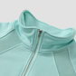Wholesale Unisex Half-Zip Stand Collar Long Sleeve Sweatshirt