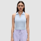 Wholesale collar sports Vest with chest cushion