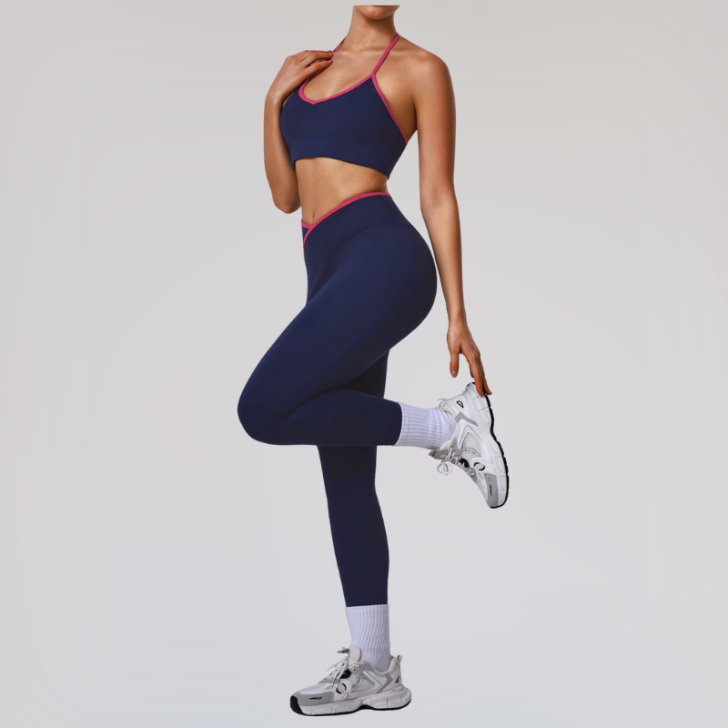 Wholesale contrasting color sports bras