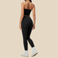 Wholesale Women's Activewear Padded Sports Vest & Fitted Cropped Pants Set