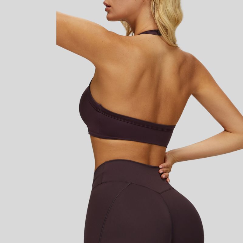 Removable padding sports bra