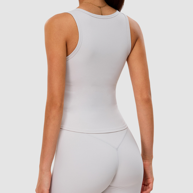 Wholesale solid color women's athletic tank top