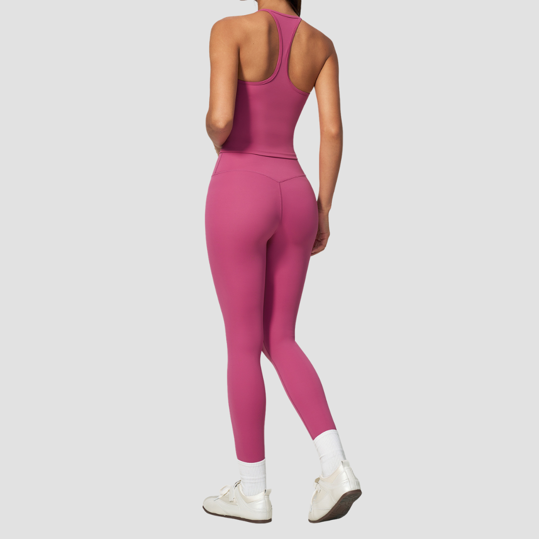 Wholesale 2-Piece Yoga Set – Camisole & Leggings Fitness Outfit
