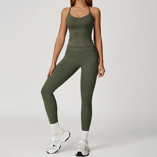 Wholesale Snug-Fit Tank Top + V-Shaped | Wonderxfans bulk activewear
