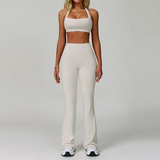Wholesale Halter Sports Bra + High-waisted | Wonderxfans bulk activewear