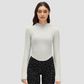 Wholesale Women's Long-Sleeve Hooded Sweatshirt Yoga Top