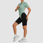 Wholesale Color blocked short sleeve backless | Wonderxfans bulk activewear
