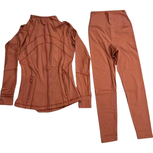 Wholesale Slimming nude running fitness zipper | Wonderxfans bulk activewear