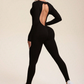 Langarm-Yoga-Jumpsuit für Frauen