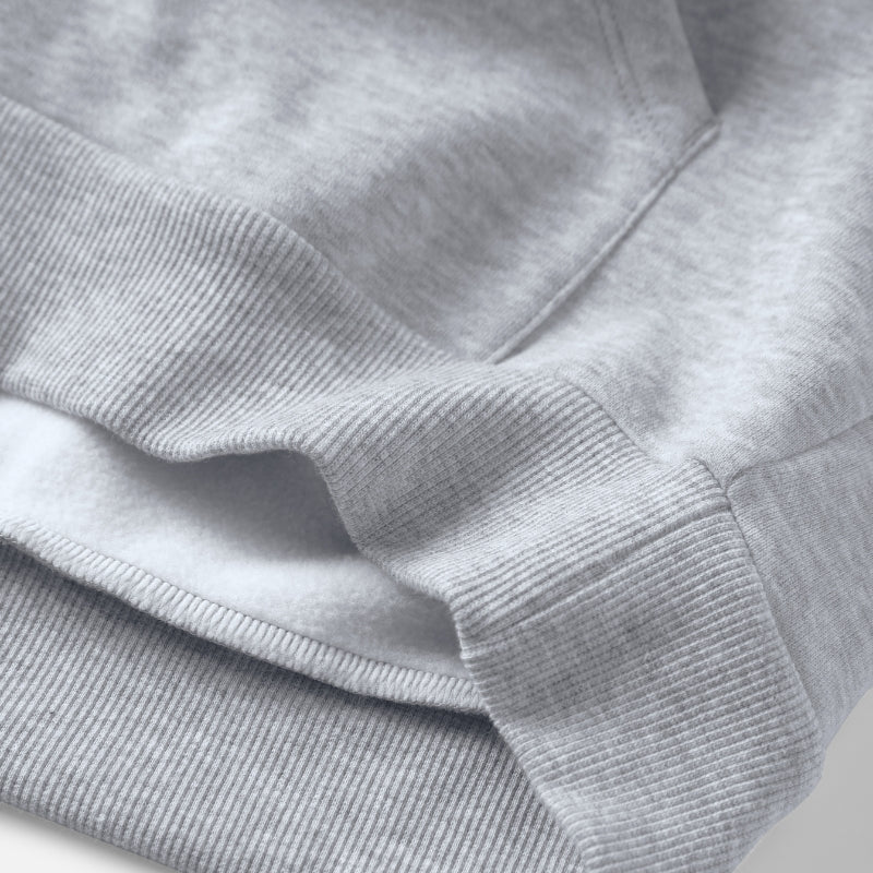 Brushed Fleece Zip Hoodie