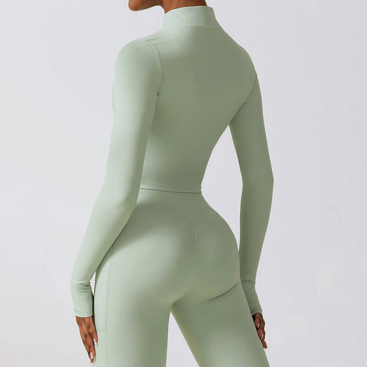 Wholesale Quick-drying long sleeve yoga suit | Wonderxfans bulk activewear