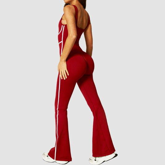 Wholesale women's color-block jumpsuits | Wonderxfans bulk activewear