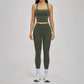 Wholesale Solid Color Top + Quick-Drying Legging set