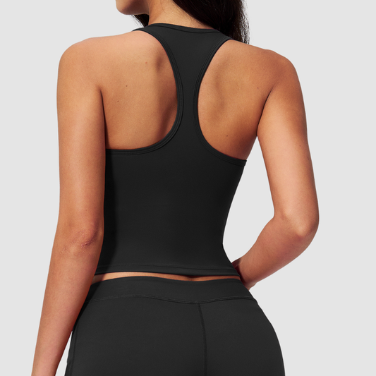 Wholesale Women's I-shape back removable padded tank top
