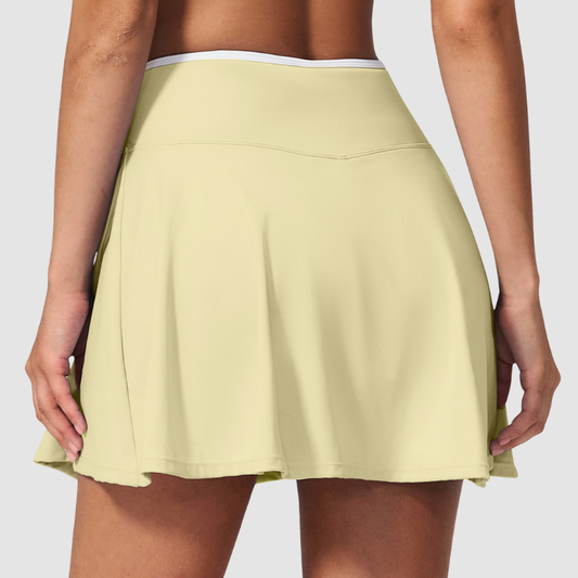 Wholesale womens anti-exposure A-shape tennis skirt