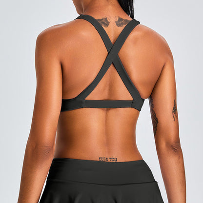 Wholesale Breathable Cross Back Wide straps | Wonderxfans bulk activewear