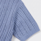 Wholesale Men's Old Money Style Knit T-Shirt – Striped Texture Short Sleeve