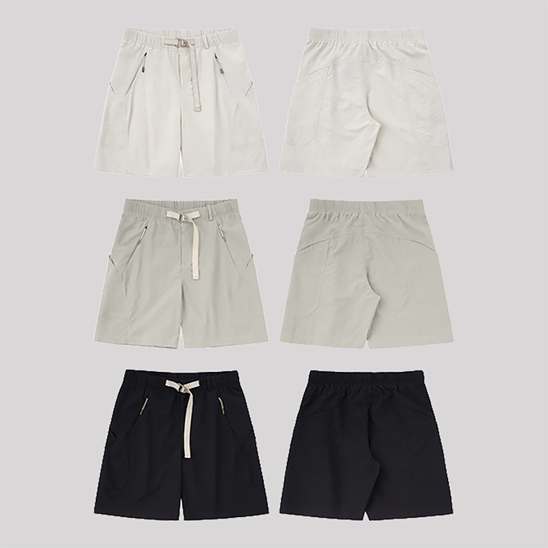 Wholesale Men's Outdoor Cargo Shorts – Retro Streetwear Casual Half Pants