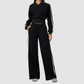 Wholesale Women's Hooded Sweatshirt and Long Sweatpants Set
