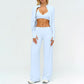 Stand collar zipper jacket + Backless sports bra + high-waisted loose wide-leg pants 3-piece set