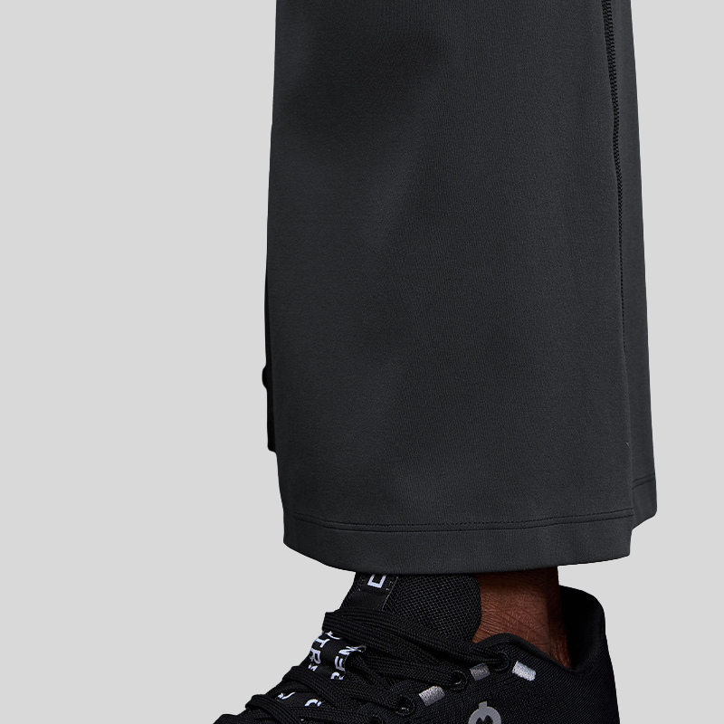 High-waisted cargo pocket flared pants