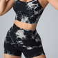 Women's Beautiful Back Bra and Shorts Two-Piece Set