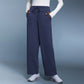 Buttery-soft fleece-lined relaxed straight-leg sweatpants