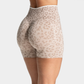 Wholesale Women's Seamless Leopard Print High-Waist Yoga Shorts