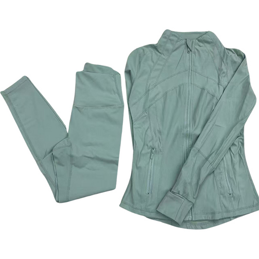 Wholesale Slimming nude running fitness zipper | Wonderxfans bulk activewear