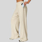Loose-fitting wide-leg casual sweatpants