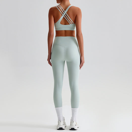Wholesale thin cross straps YOGA bra& | Wonderxfans bulk activewear