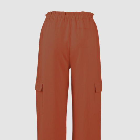 Wholesale Loose Drawstring Cargo Wide-Leg Pants | Wonderxfans bulk activewear