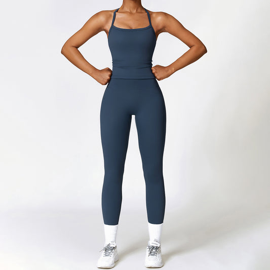Wholesale Brush Cross-back Top & high | Wonderxfans bulk activewear