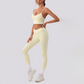 Wholesale Women's Spaghetti Strap Sports Bra & Leggings Set – Naked-Feel Yoga 2-Piece Gym Set