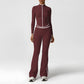 Wholesale Quick-Drying Stand-Collar Jacket + High-Waisted | Wonderxfans bulk activewear