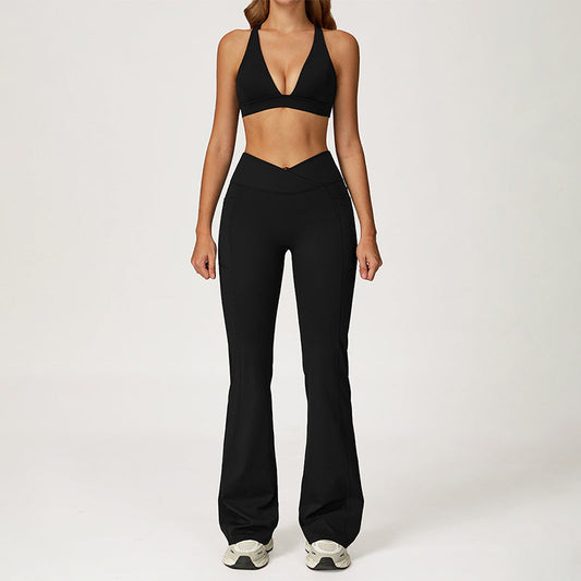 Wholesale SPORTS BRA +Slim-fit athletic flare | Wonderxfans bulk activewear