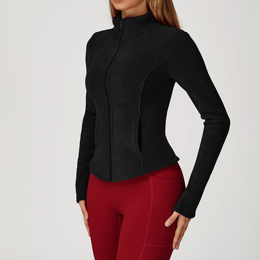 Wholesale Shearling outdoor high-neck slim-fit warm | Wonderxfans bulk activewear