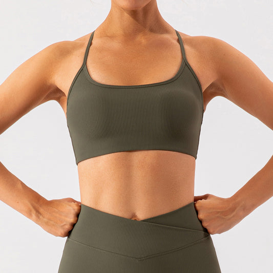 Wholesale Solid color thin suspender sports | Wonderxfans bulk activewear