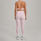Wholesale Zipper Tank Top+Highlighted Legging 2-piece Set