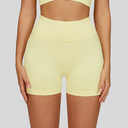 Seamless V-shaped back waist quick-drying shorts