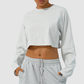 Wholesale Cropped Long Sleeve Yoga Top