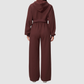 Wholesale Women's Warm Fleece-Lined Zip Up Hoodie & Sweatpants Set