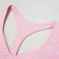 Racer-back casual sports bra