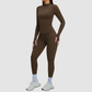 Wholesale women's zipper casual jacket+athletic leggings | Wonderxfans bulk activewear