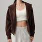 Women's Activewear Hooded Fleece Sports Jacket Hoodie