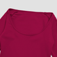 Wholesale Women's Round Neck Mid-Sleeve Tops + Flare Pants Yoga Set