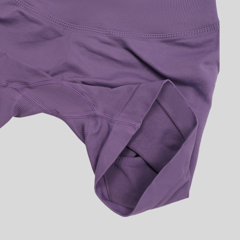 Seamless V-shaped back waist quick-drying shorts